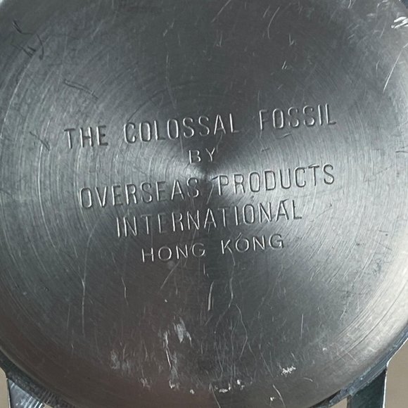 Vintage 1980’s Colossal Fossil Collection Moon Phase Watch Fashion in Time - Picture 5 of 10